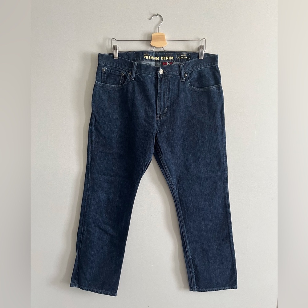 WXY Men's Slim Straight Jeans Size 38